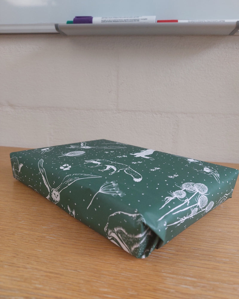 Geschenkpapier Mailing (grün) 2021