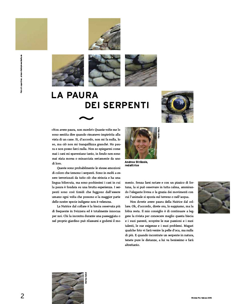 Pro Natura Magazine Spécial 2015: La couleuvre à collier
